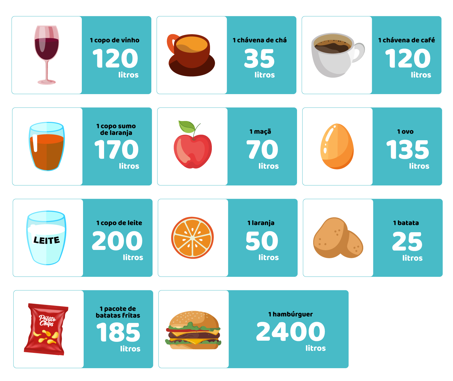 Ciclo da Água: agricultura e pegada hídrica