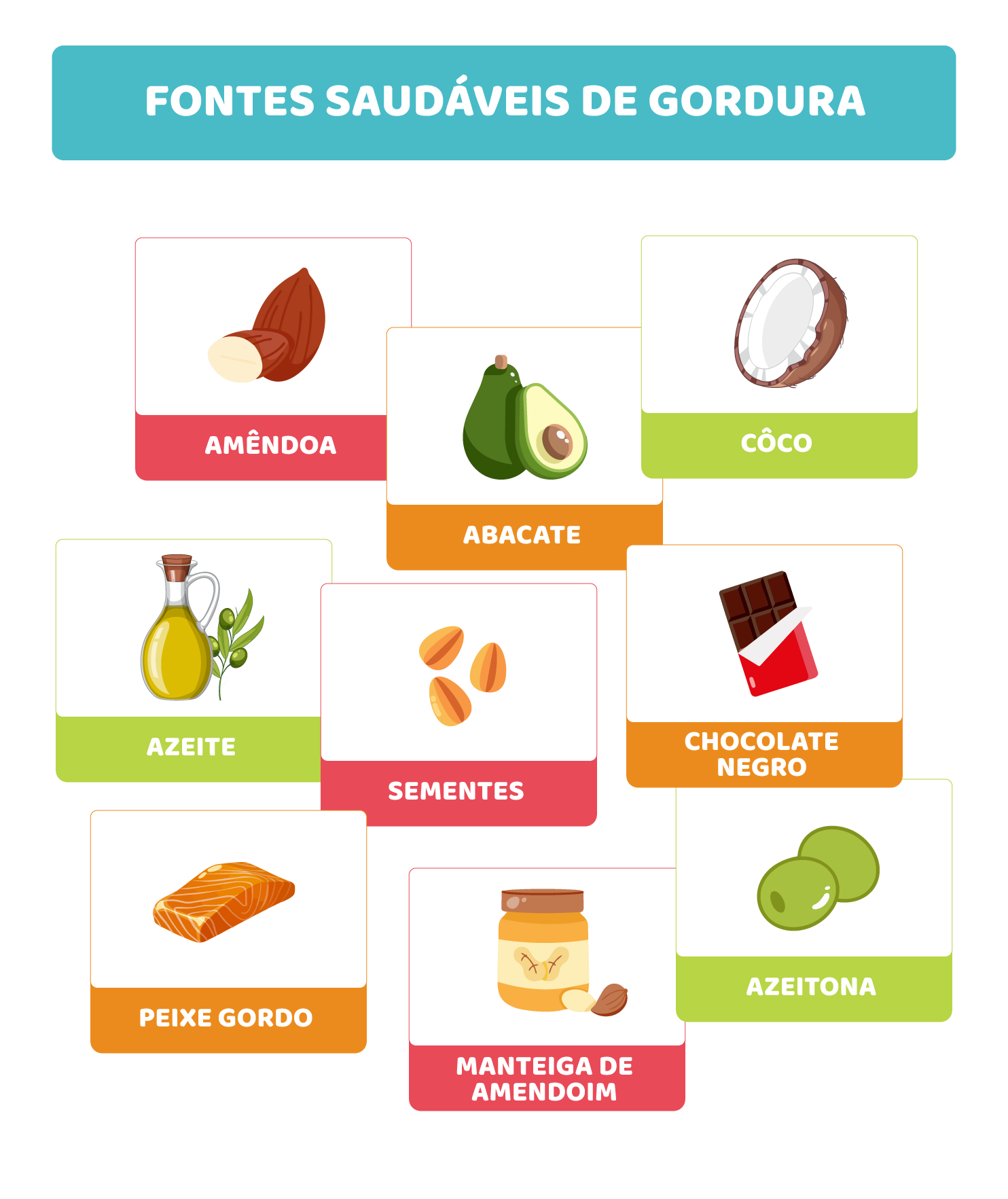 Gorduras: energia prolongada e saúde hormonal